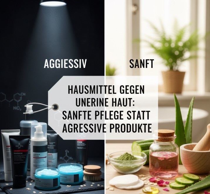 Hausmittel gegen unreine Haut: Sanfte Pflege statt aggressive Produkte