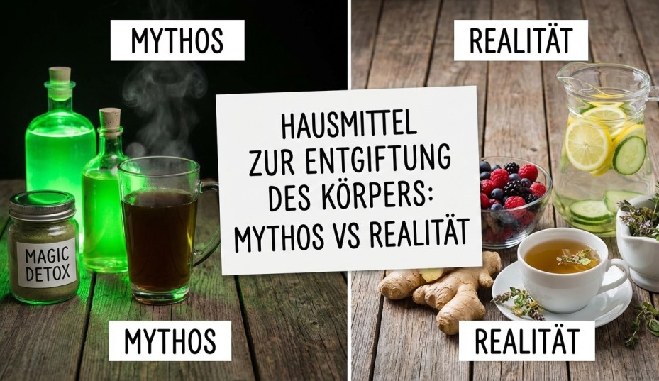 Hausmittel zur Entgiftung des Körpers: Mythos vs Realität