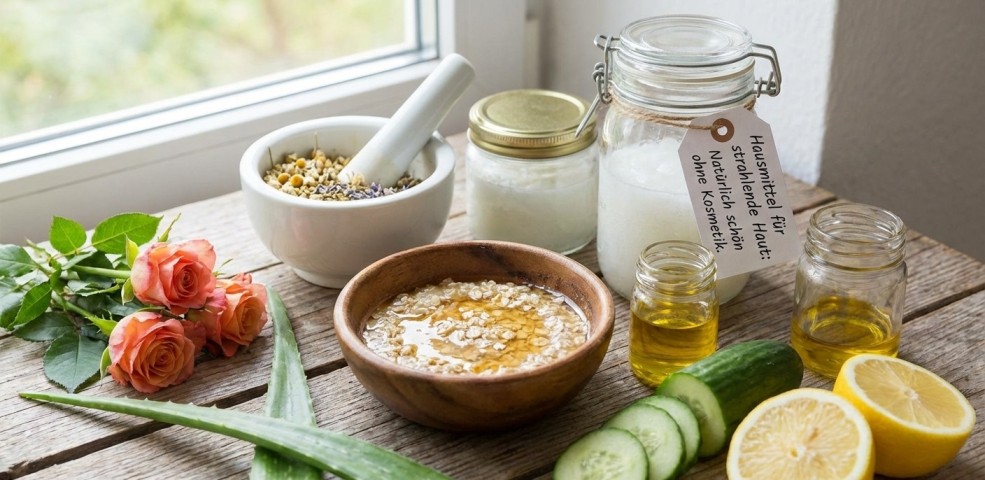 Hausmittel für strahlende Haut: Natürlich schön ohne Kosmetik