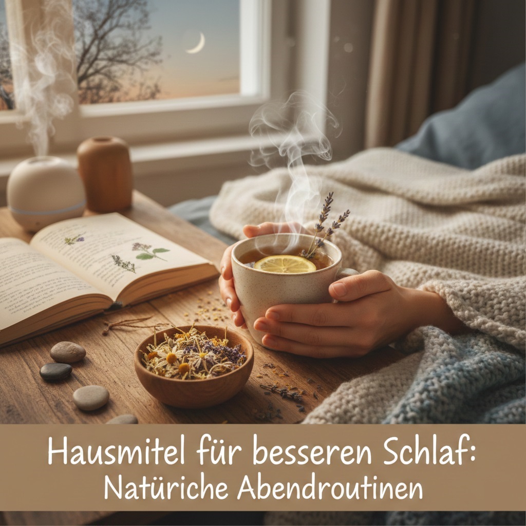 Hausmittel für besseren Schlaf: Natürliche Abendroutinen