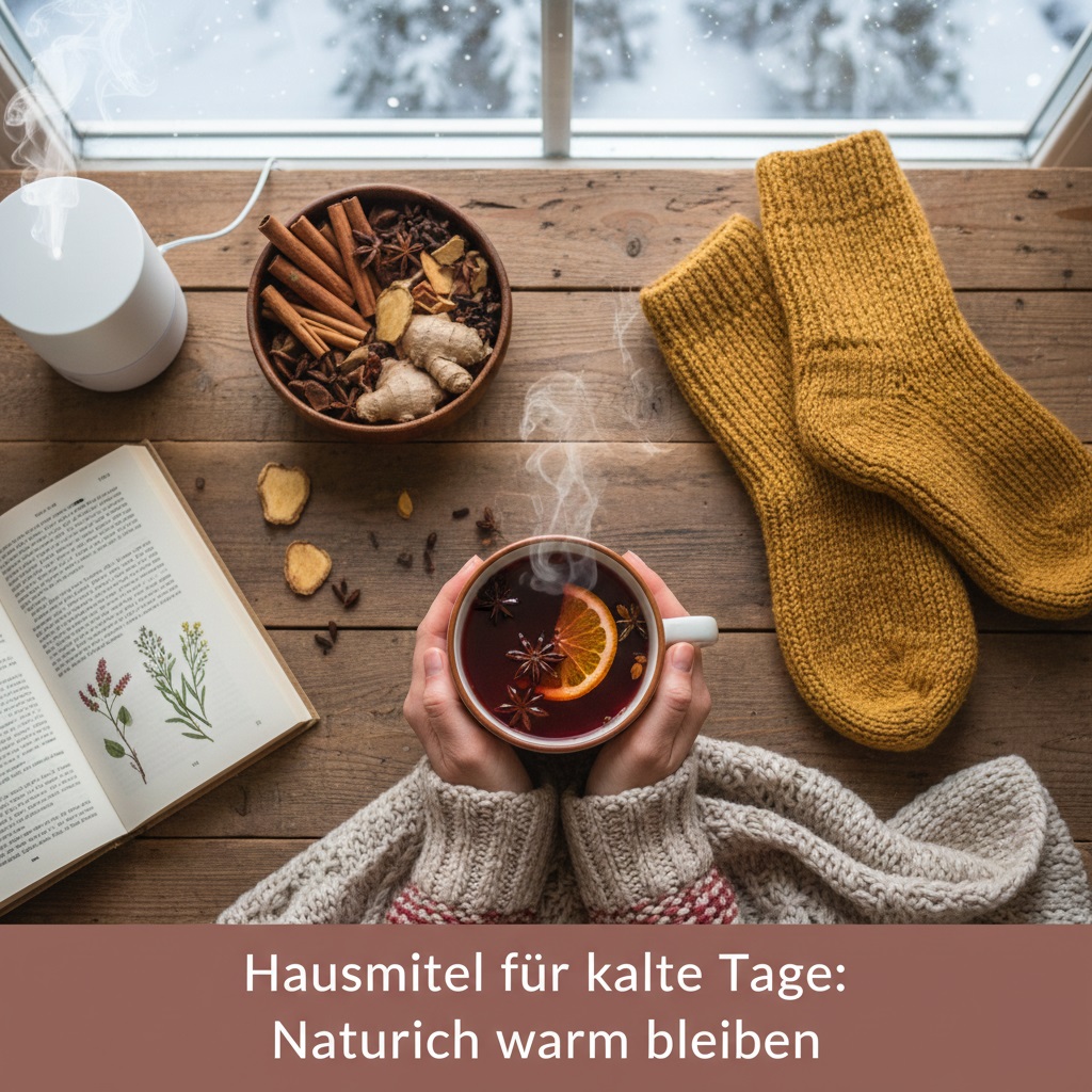 Hausmittel für kalte Tage: Natürlich warm bleiben