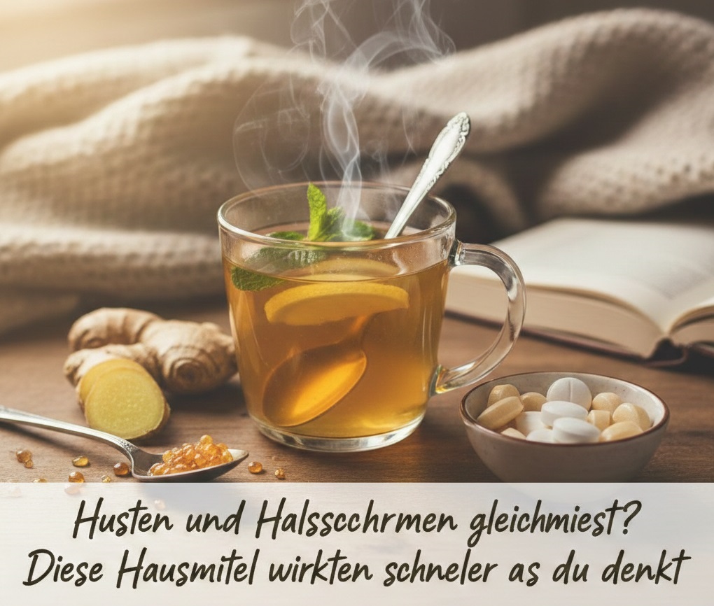 Husten und Halsschmerzen gleichzeitig