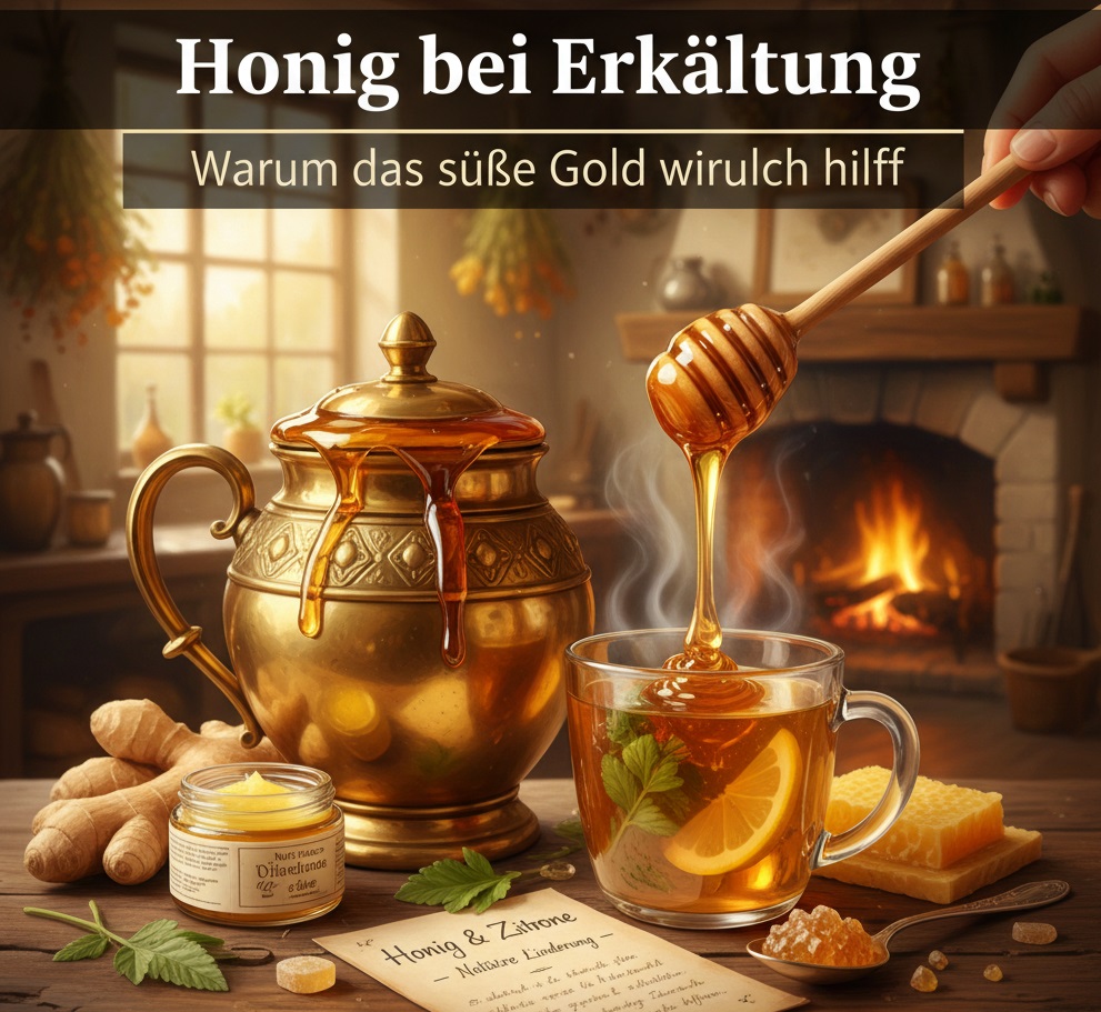 Honig bei Erkältung