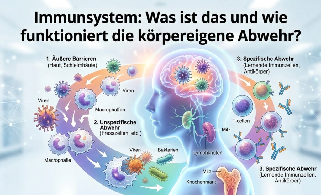 Immunsystem was ist das und wie funktioniert die körpereigene Abwehr