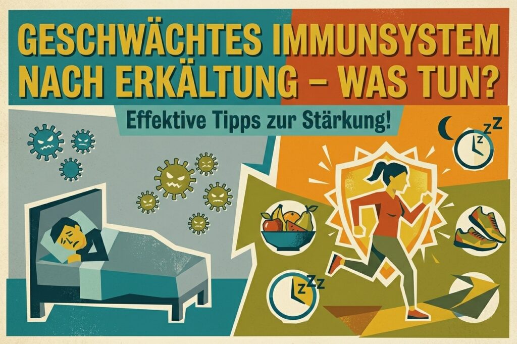 Geschwächtes Immunsystem nach Erkältung was tun