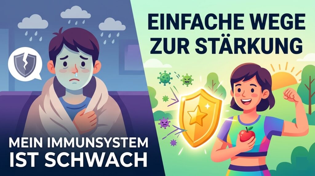 Mein Immunsystem ist schwach einfache Wege zur Stärkung