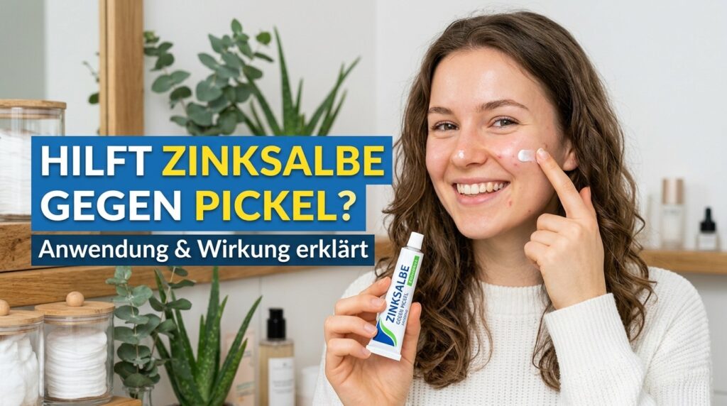 Hilft Zinksalbe gegen Pickel? Anwendung und Wirkung erklärt