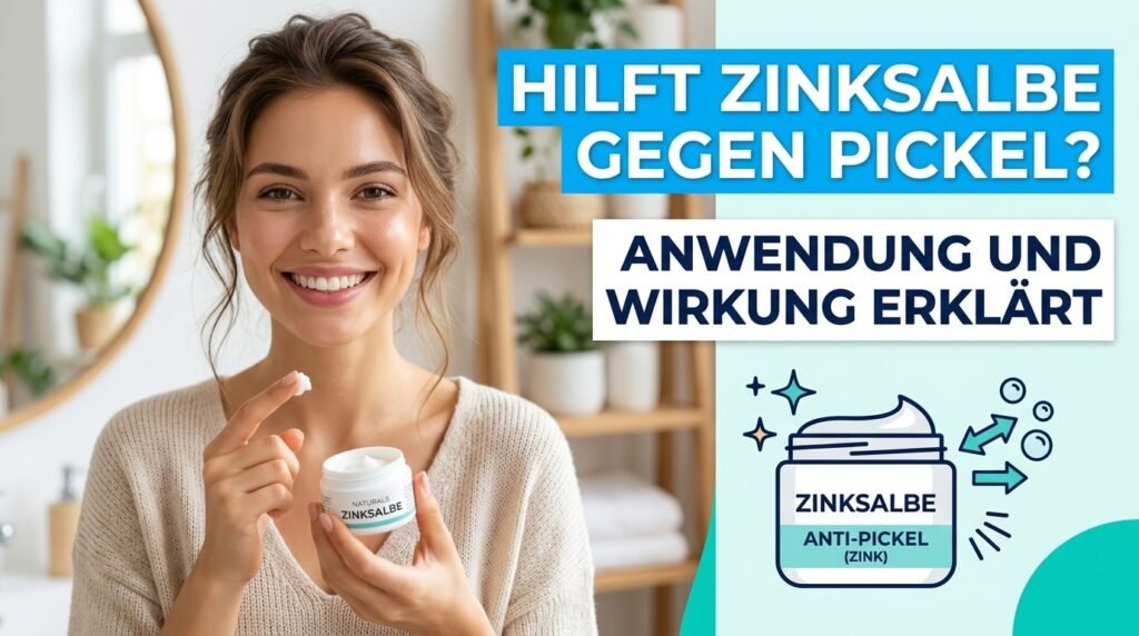 Zinksalbe gegen Pickel
